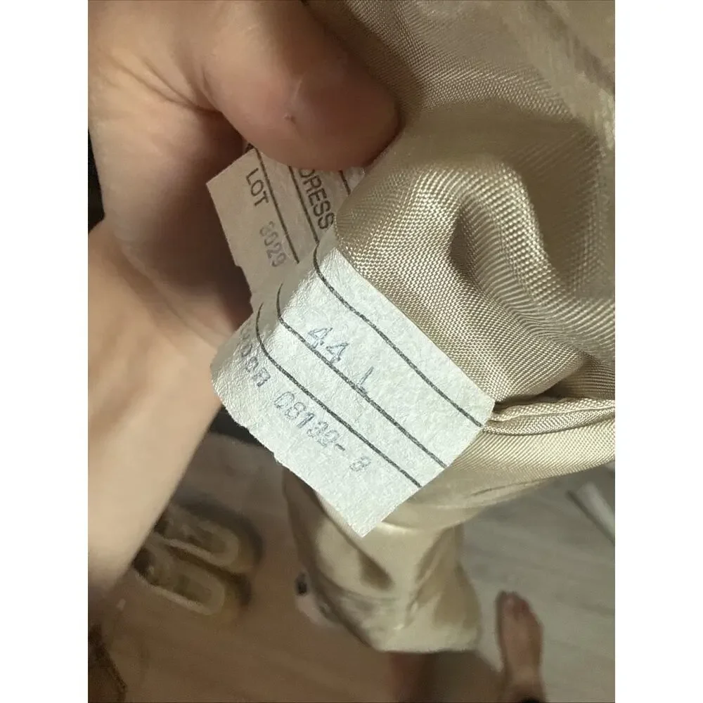 Stafford Men's Khaki Tan Suit Jacket Size 44L V9